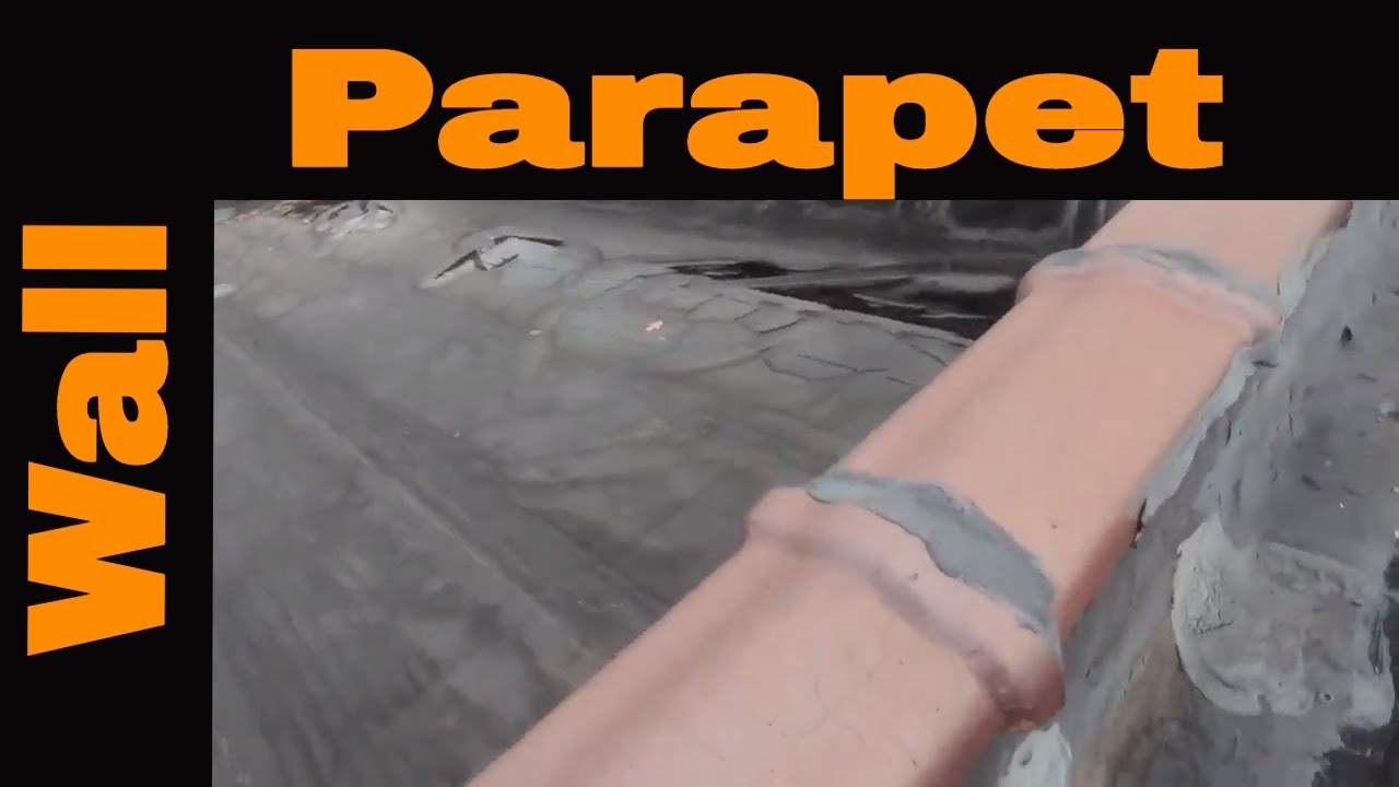 Leaky parapet Wall Repair - Turbo Poly Seal