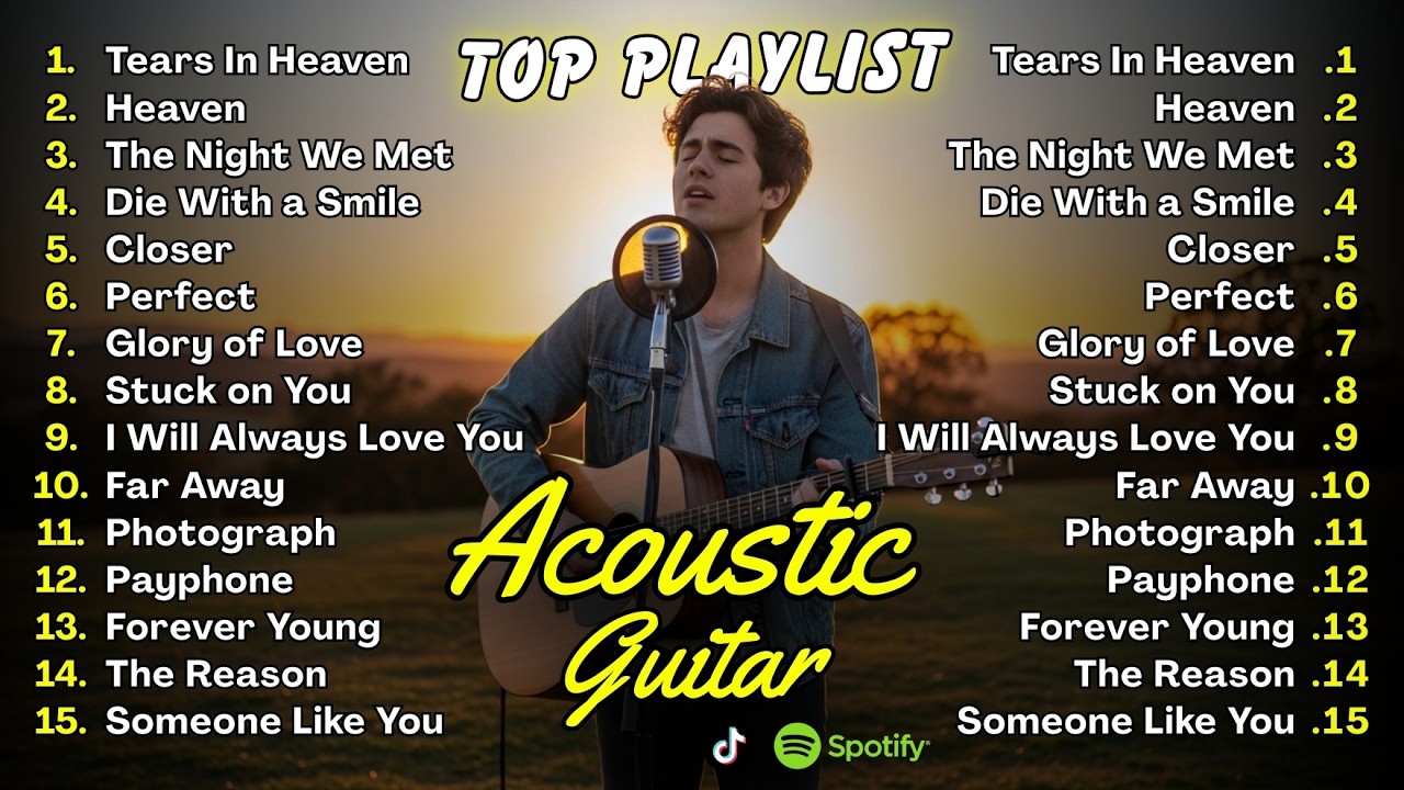 Easy Acoustic Listening 🌻 Chill Songs | TikTok Trending Playlist Lyrics