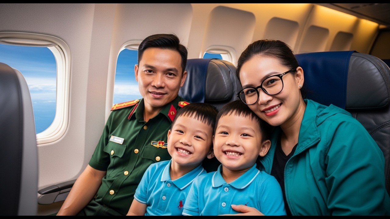 Trung tá chết lặng khi gặp lại mối tình đầu 2 bé song sinh 5 tuổi bên cạnh cô ấy giống anh như đúc