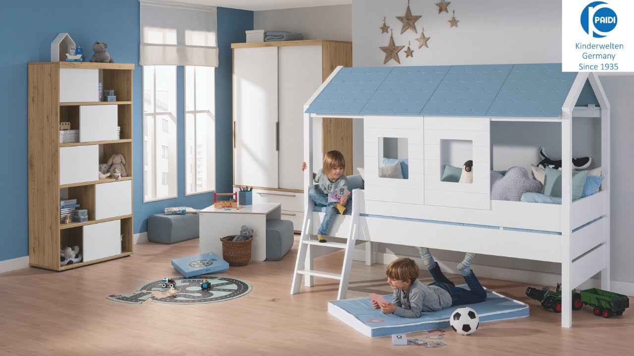 PAIDI TINY HOUSE Loft bed - Small dream houses for big dreams (1min version)