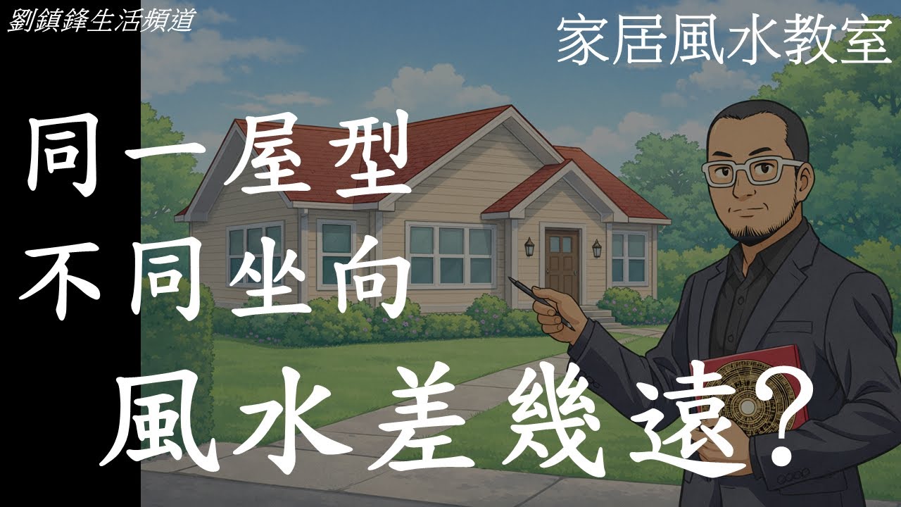 風水｜不同坐向 風水差幾遠|實地睇風水 |劉鎮鋒生活頻道