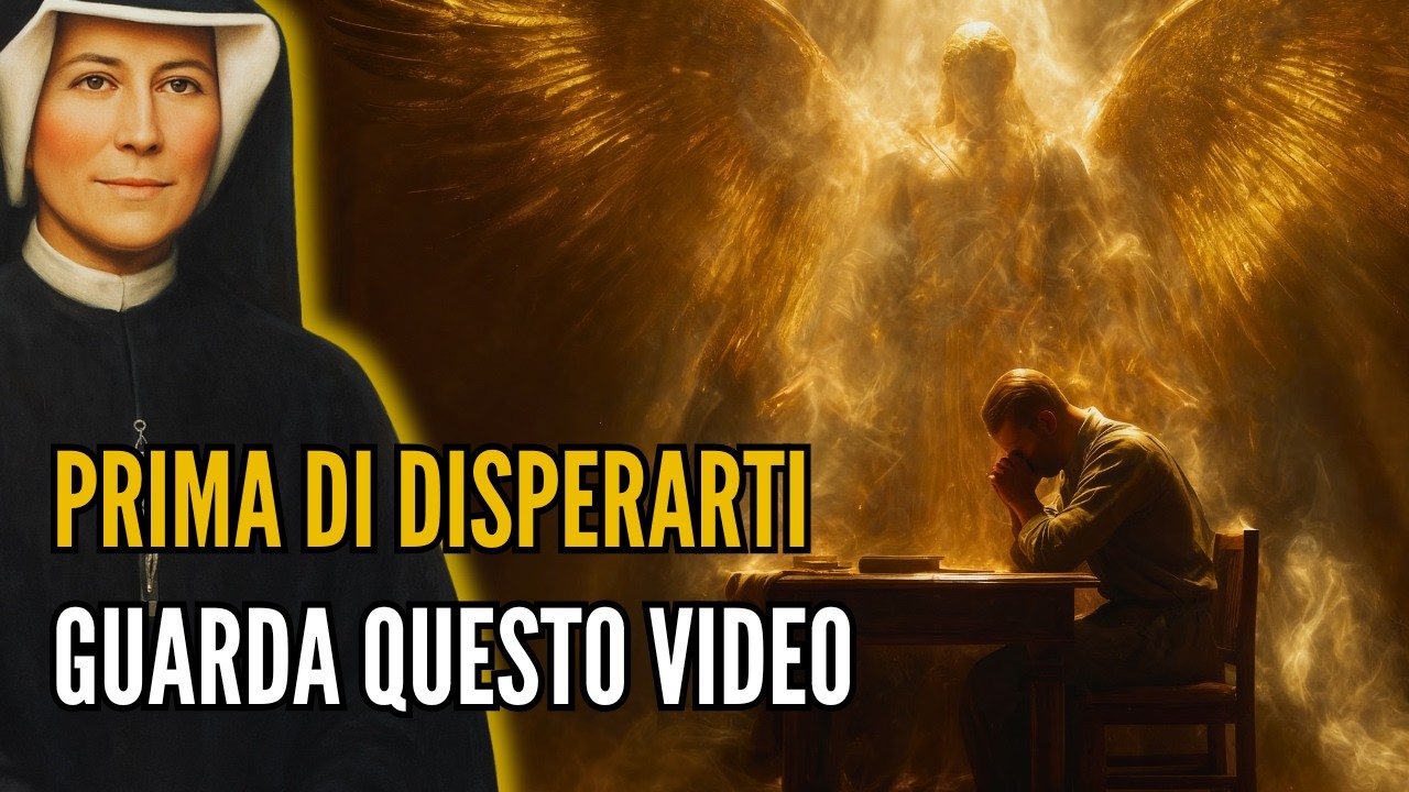 Guarda questo prima di disperarti: Il segreto di Santa Faustina per silenziare la mente agitata