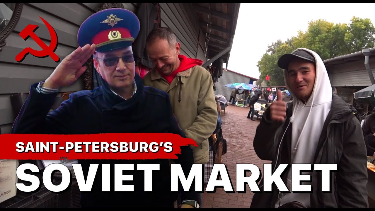 I Found Rare SOVIET Treasures in this Hidden Market ☭