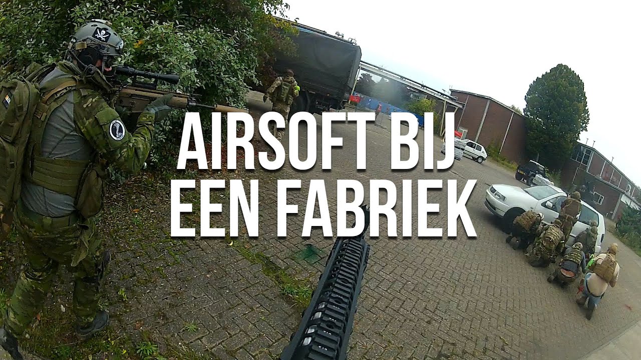 Airsoften op een oud fabrieksterrein!