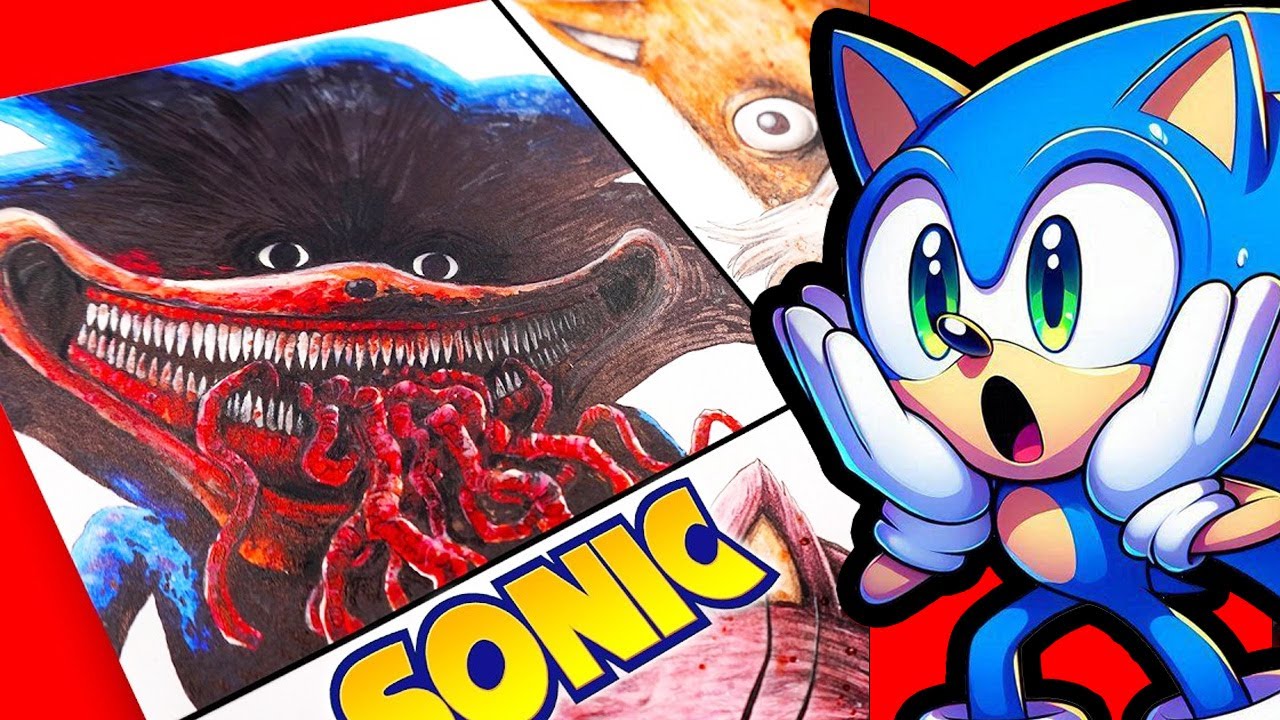 Reacting To CREEPIEST SONIC DRAWINGS!