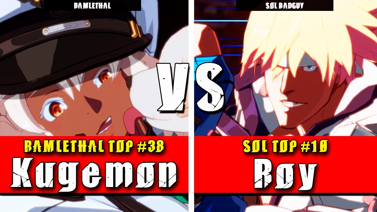GGST | Kugemon (Ramlethal) VS mugi (Sol Badguy) | Guilty Gear Strive High level gameplay