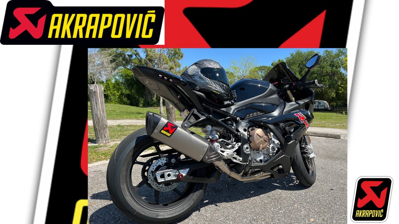 2021 S1000RR With New Akrapovic Evolution Exhaust