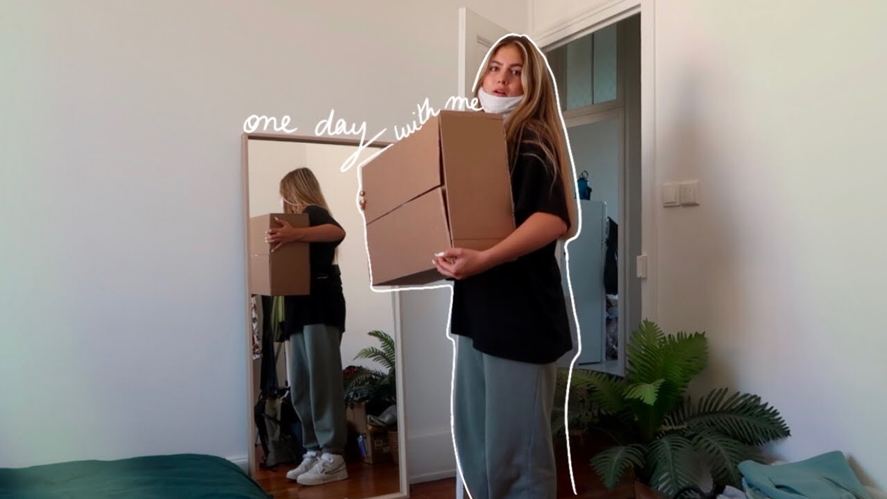 ONE DAY VLOG : Julia in real life | tournage, sport, colis...