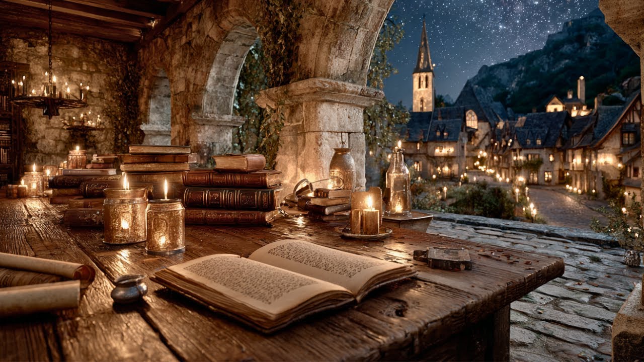 Enter the Ancient Library 📖 Deep Focus Music for Study & Concentration | Felt Piano & Strings