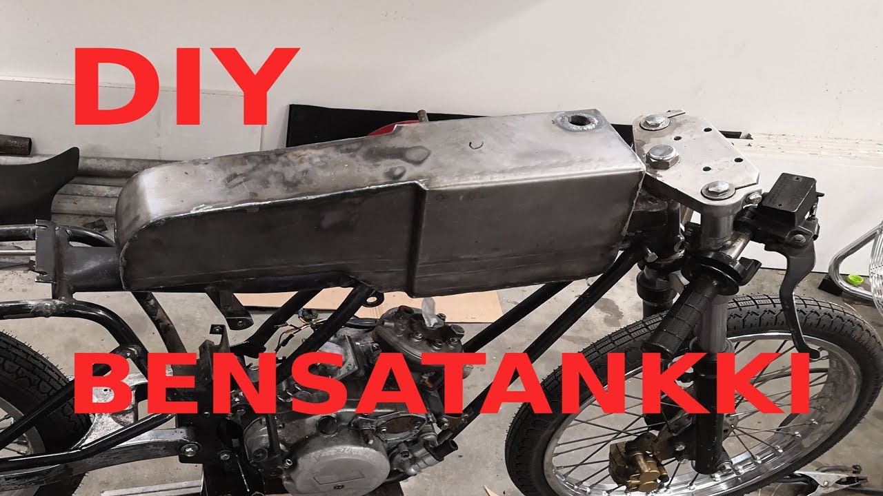 Kiihdytysmopo Erikois-S 50 osa 4: DIY tankki