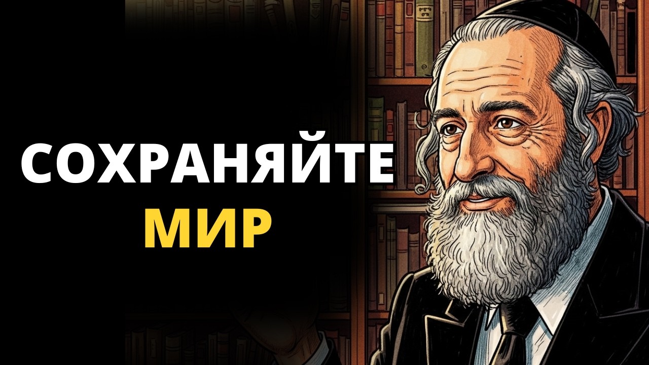 Как сохранить мир даже с манипулятивными людьми  Еврейская мудрость