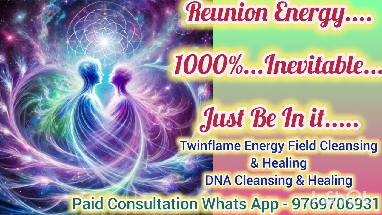 DM & DF Current Energy Reunion Energy 1000% Inevitable # twinflame, 