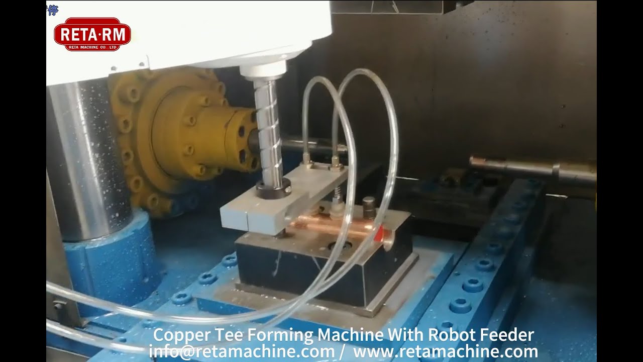 Copper Tee Forming Machine