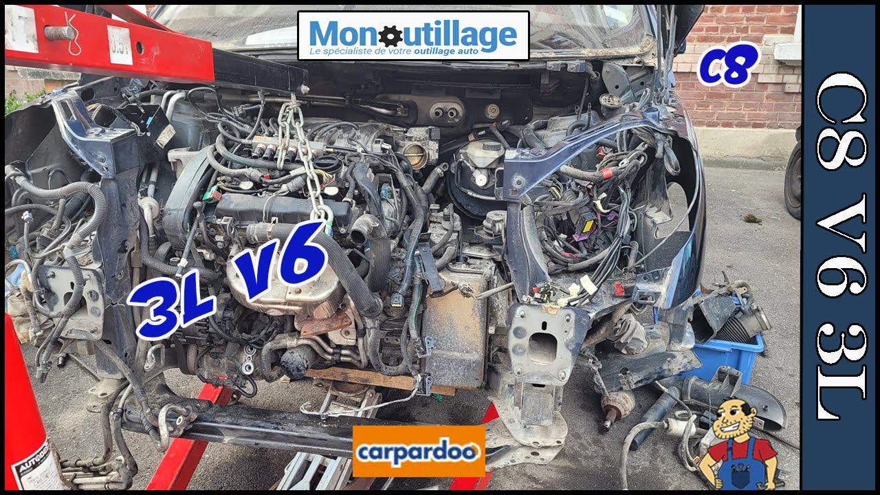 C8 V6 3l on désaccouple la BVA