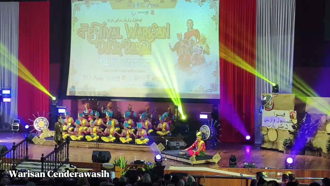 Naib Johan Festival Warisan Dikir Barat 2025 (Feswa) - Warisan Cenderawasih Dari UPSI