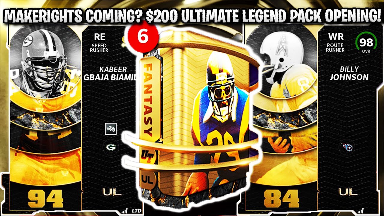 ПРАВА НА ИЗГОТОВЛЕНИЕ ИГРЫ БУДУТ ДОСТУПНЫ? ОТКРЫТИЕ НАБОРА ULTIMATE LEGEND ЗА 200 ДОЛЛАРОВ! UL KA...