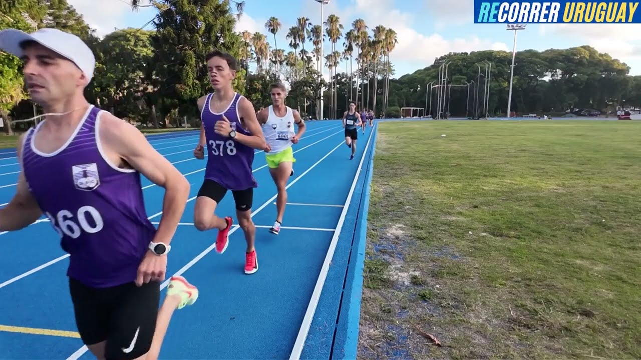 Pista - 3000m llanos varones Serie 1 (Torneo Apertura - POA Parque Batlle Montevideo - 31/ene/2026)