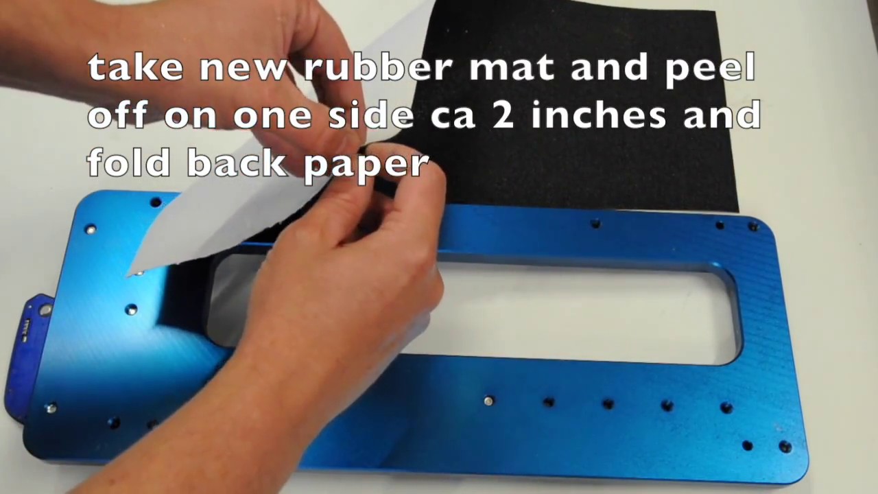 emplica maintenance and care: RGXL rubber bottom replacement