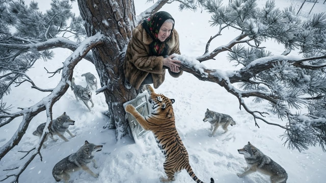 90 Year Old Widow vs Wild Predators | Surviving –71°C Alone in Siberia 