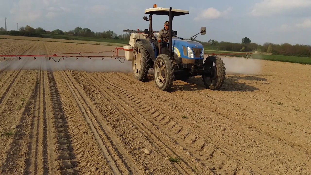 Diserbo mais.new holland tn 95A e irroratrice bargam