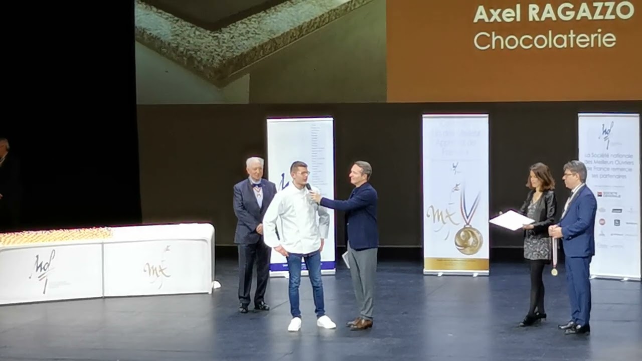 remise médailles Meilleur Apprentis de France châtelet 2022