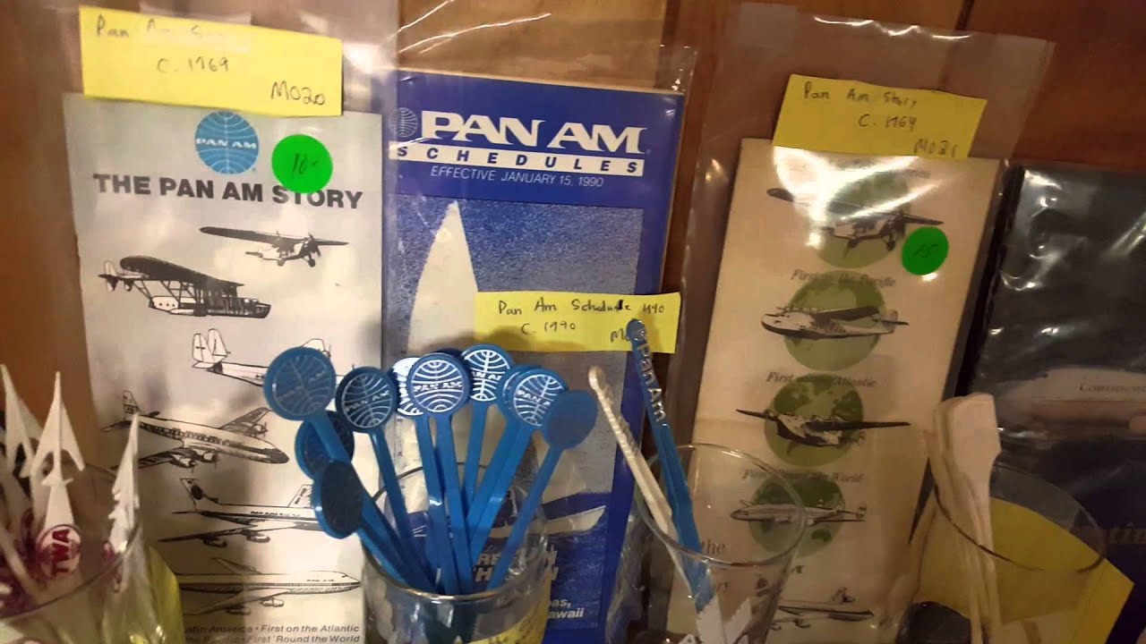Vintage Airline Memorabilia Collection