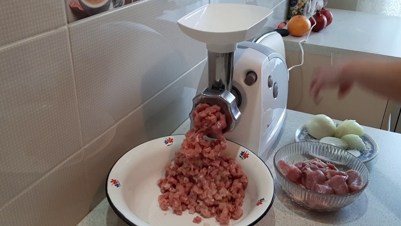 🔴 Мясорубка Moulinex ME620132 - перемалывает мясо