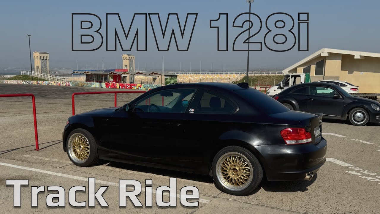 BMW 128i Track Ride. Well... it was fun 🥴