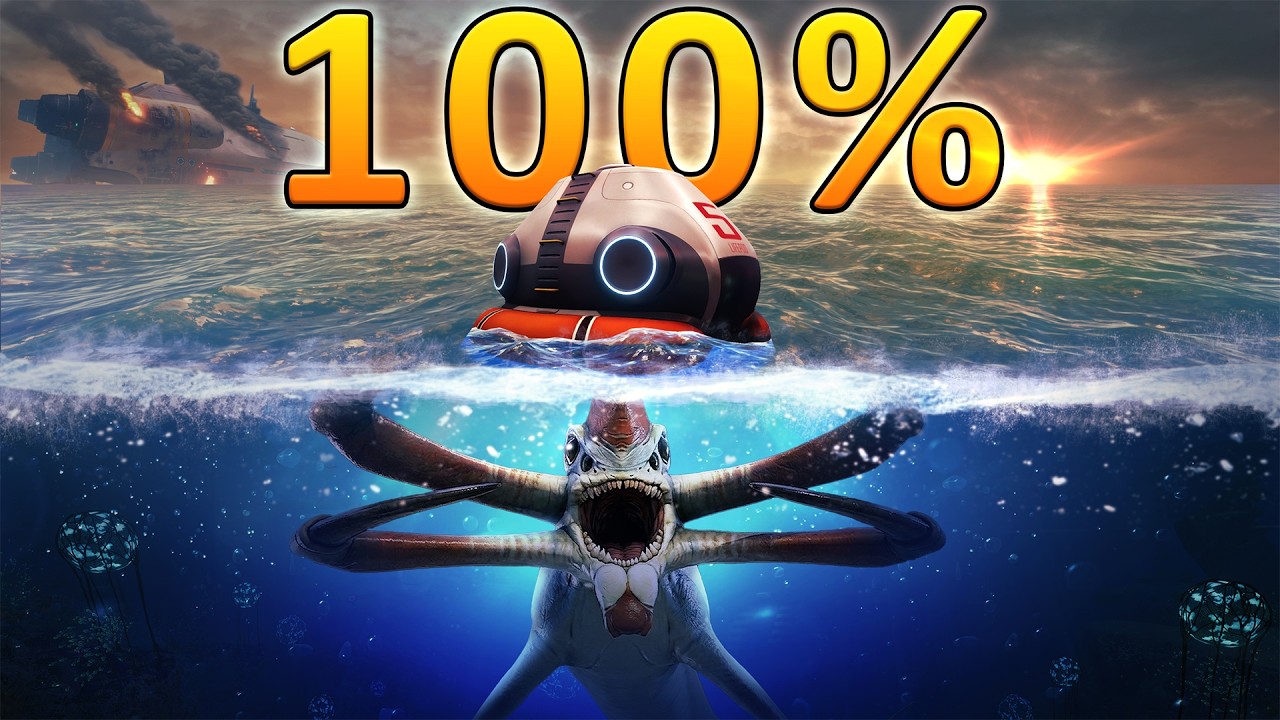 Dohrál Jsem 100% V Subnautice, Ale Mám Thallasofóbii