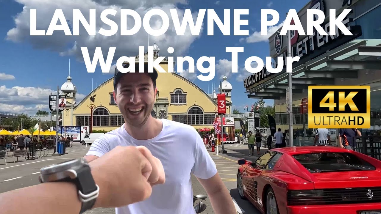 Ottawa Tourist Attractions | Lansdowne Park | 4K Walking Tour