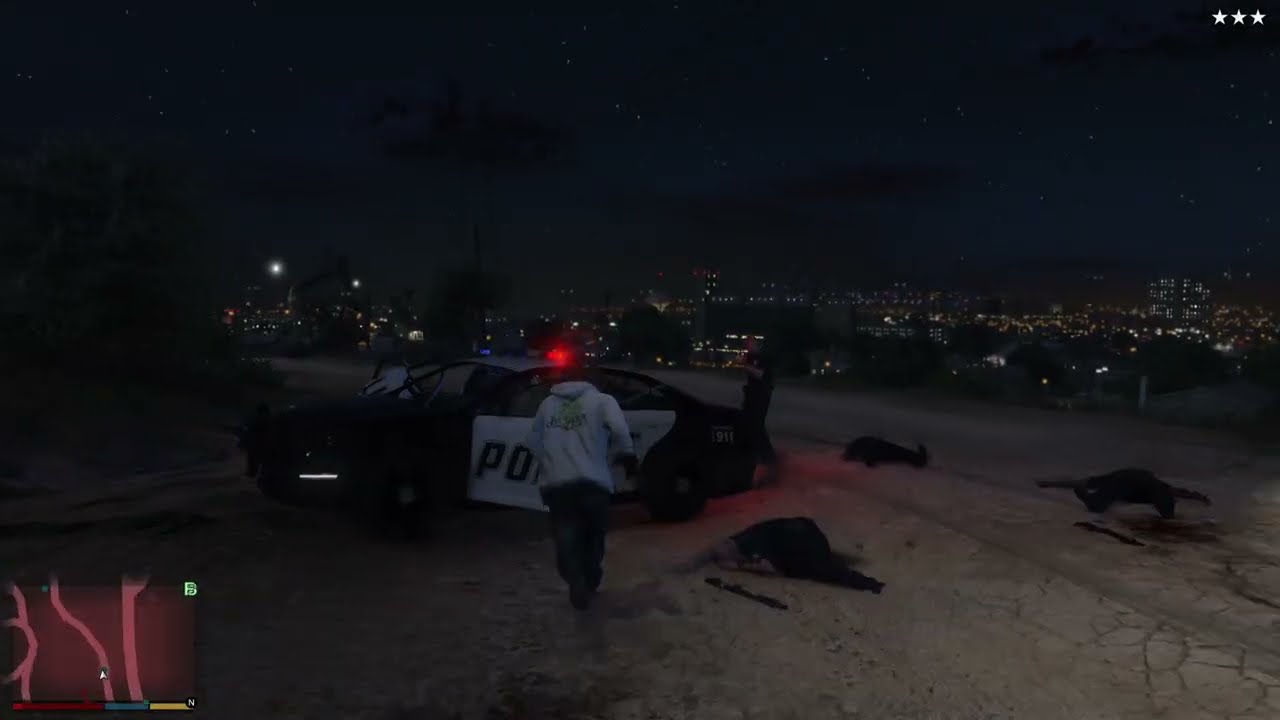 Friendly police of L.A
