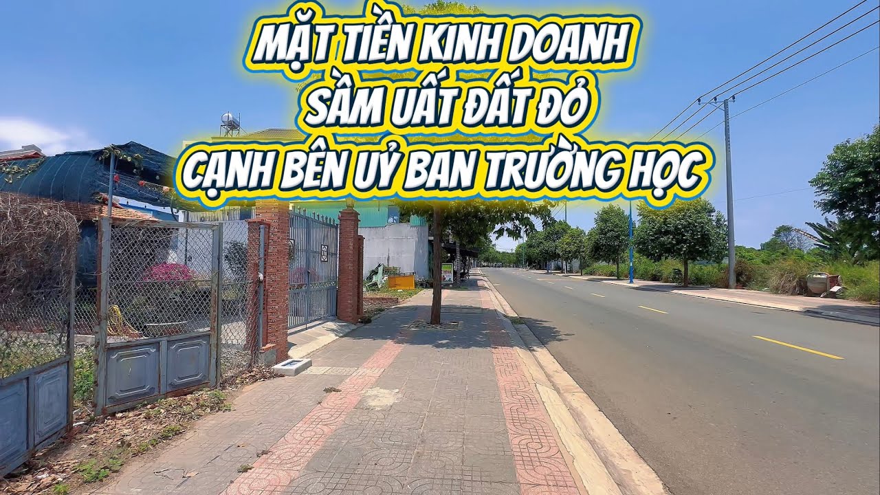 🎯🎯Sát bên uỷ ban trường học vị trí kinh doanh đắc địa - Đường Lê Duẩn Trung tâm Đất Đỏ
