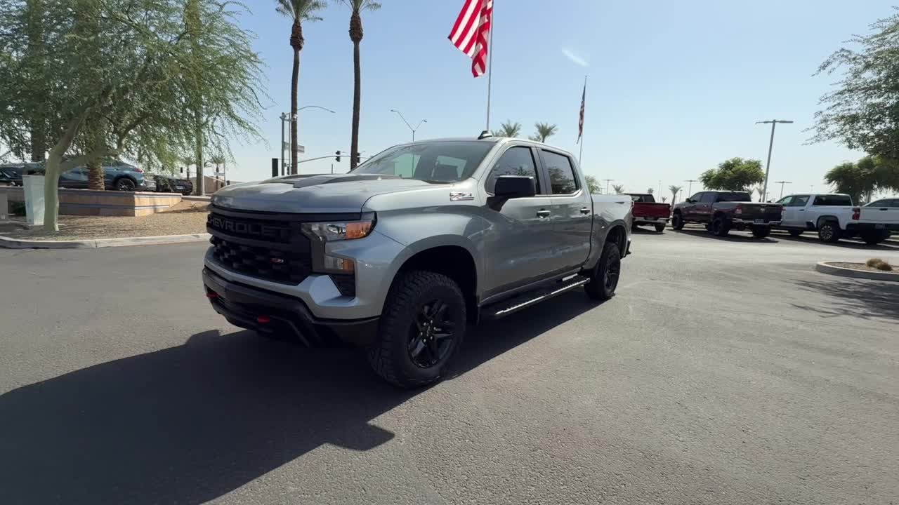 2025 Chevrolet Silverado 1500 Custom Trail Boss Surprise, Glendale, Buckeye, Scottsdale, Phoeni...