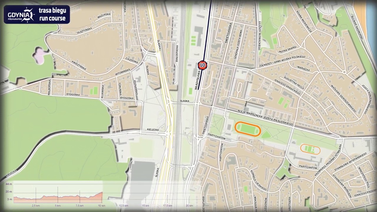Prezentacja trasy - Gdynia Półmaraton 2019