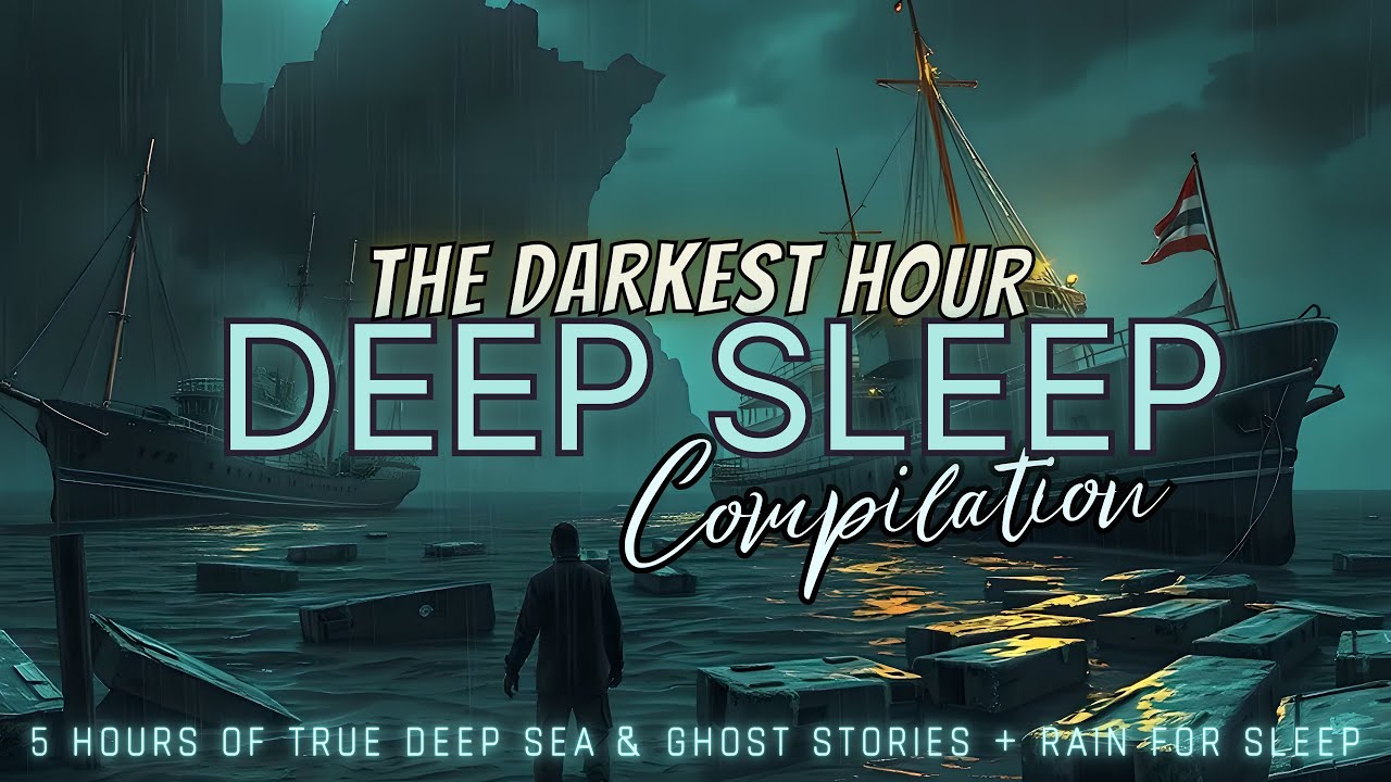 5 Hours of TRUE Scary Deep Sea & Paranormal stories + rain for sleep 😴 NO ADS, just stories