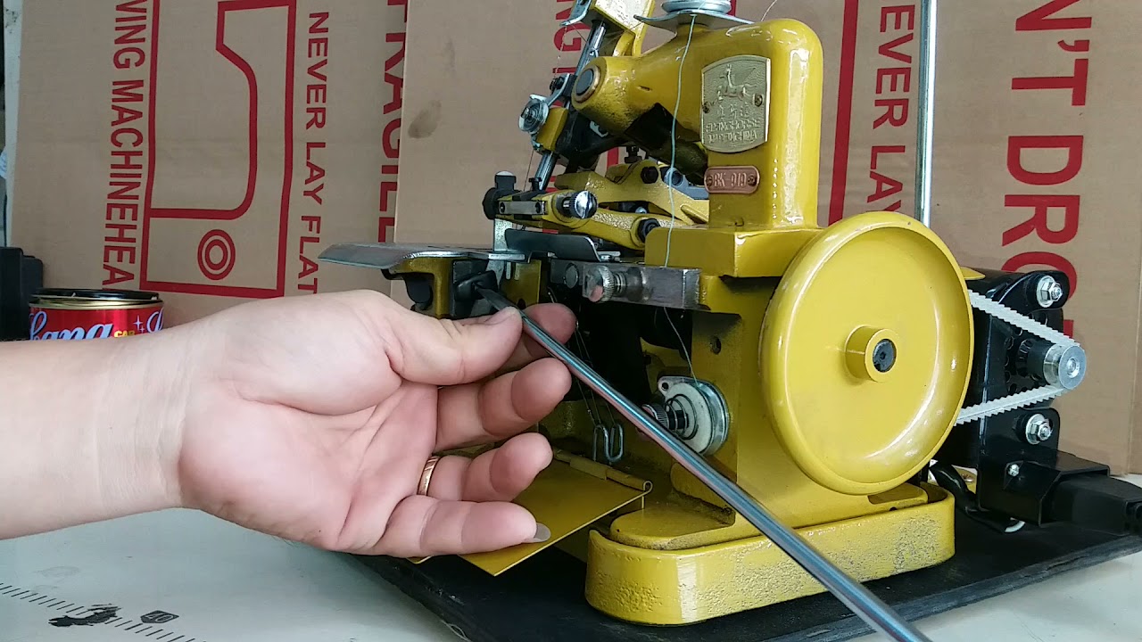 Hướng dẫn thay dao máy Vắt Sổ gia đình TQ