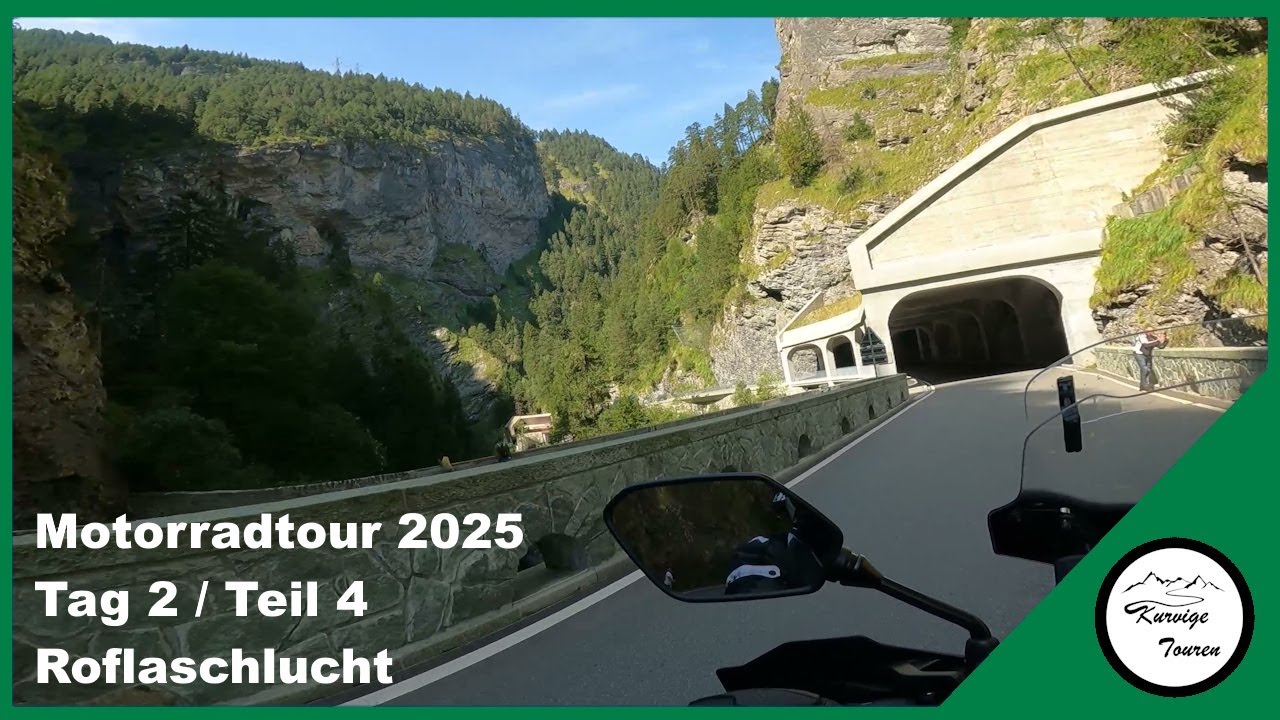 Motorradtour 2025 // Tag 2 / Teil 4 / Roflaschlucht / Suzuki V-Strom 1000 / Kawasaki Versys 1000