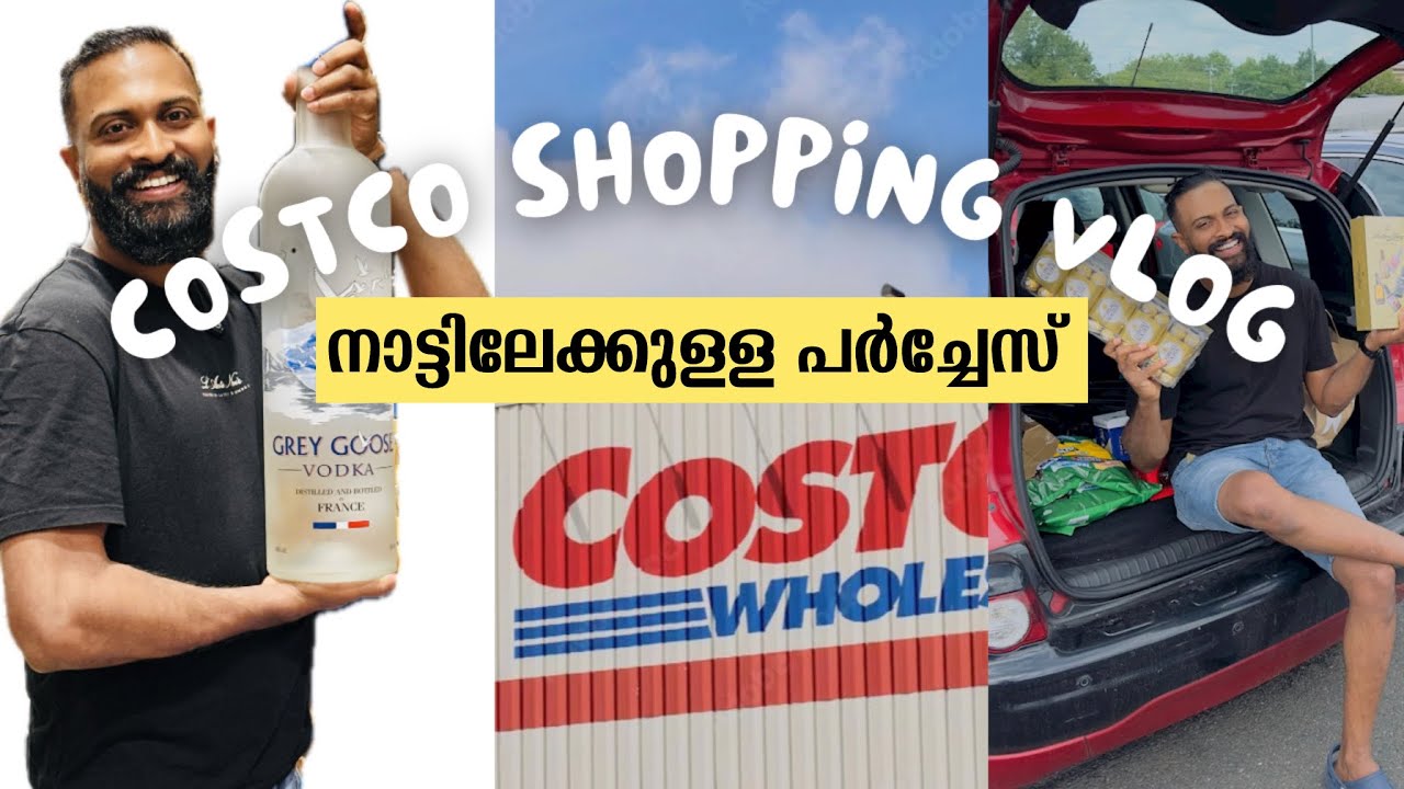 Costco Shopping Vlog Malayalam | നാട്ടിലേക്കുള്ള പർച്ചേസ് | costco UK malayalam | Akhilicious 🛒🛍️