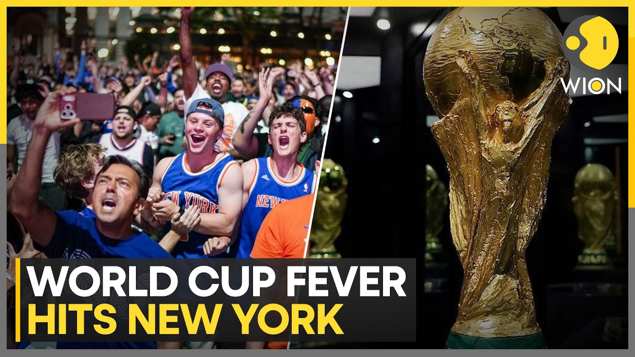 Fans Assemble in New York for World Cup Watch Party | WION Sports