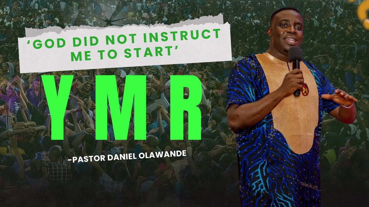 PDaniel Olawande Finally Shares The Full Story Of How YMR started