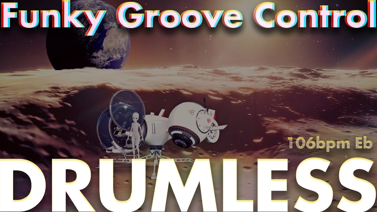 Funky Groove Control -Drumless Track-//106bpm Key=Eb