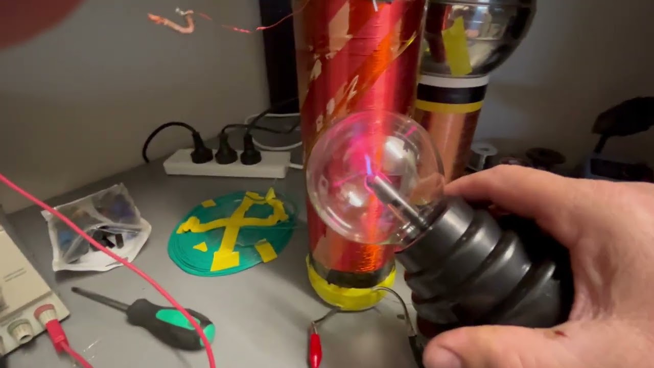 Plasma Ball Radiant Energy