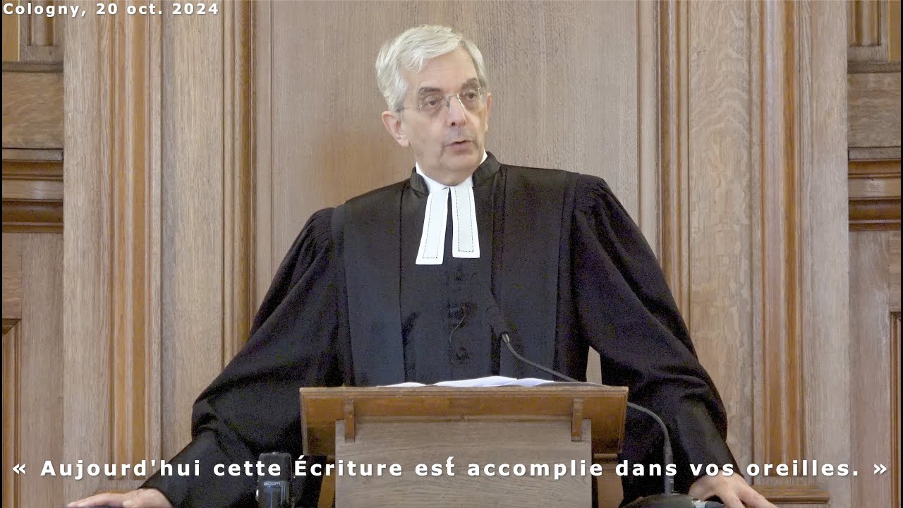 « Aujourd'hui cette Écriture est accomplie dans vos oreilles. » (Luc 4:14-30)