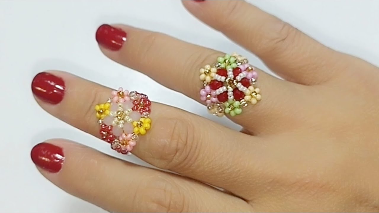 Anillo_flores_mostacillas/tutorial paso a paso
