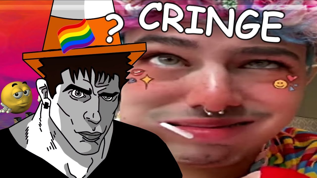 um cara COLORIDINHO CRINGE!