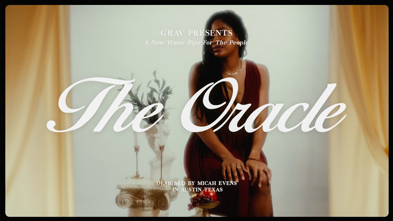 The NEW GRAV&reg; Oracle Water Pipe.