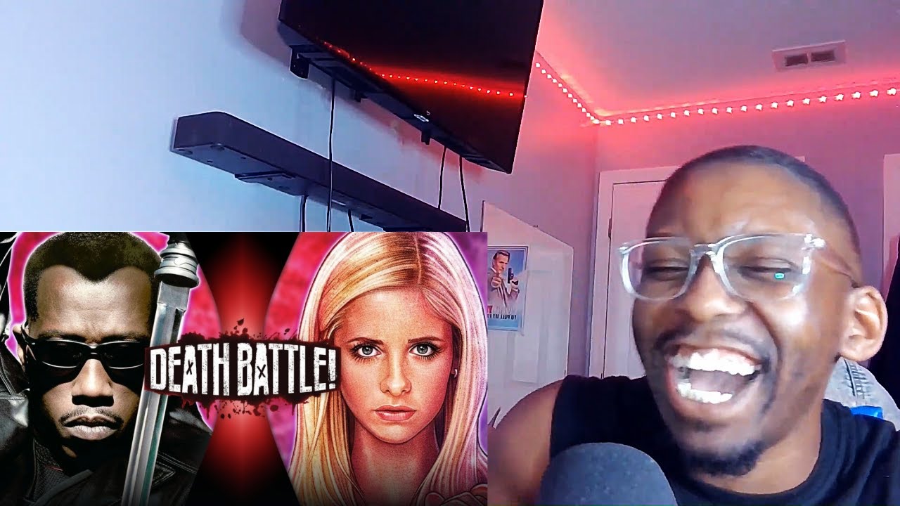 Blade VS Buffy (Marvel VS Buffy the Vampire Slayer) | DEATH BATTLE! | REACTION!!!