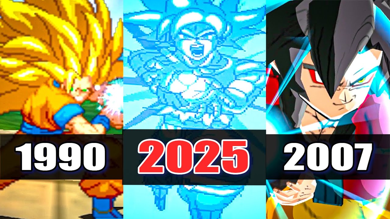 Evolution of Goku【Kamehameha】ALL FORMS in 30+ years (1990-2025)