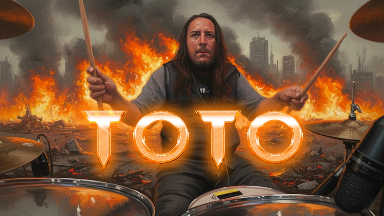 Toto - Hold the Line (Drum Cam) | Isolated Drums