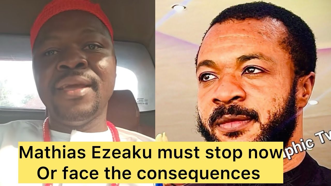 Mathias Ezeaku if you dare bullly Evang. Ebuka Obi again I will personally face you squarely.